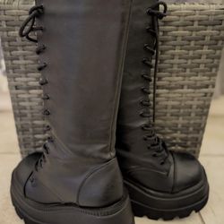 High Platform Boots Rave Costume