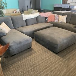 The most amazingly comfortable Sectional and ottoman EVER!! 