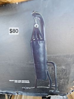 Heavy Bag Stand with Hanging Hook