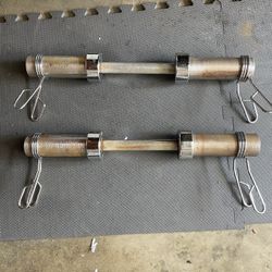 Olympic Dumbbells Handles.       35 Dollars 