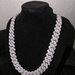 Moissanite Vvs Diamond Chain Cadena And Bracelet Pulsera 💎 