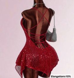 Cute Red Dress – Size Small ❤️