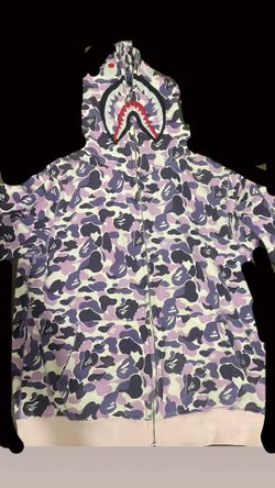 bape hoodie size small 