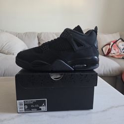 Jordan 4- Black Cat