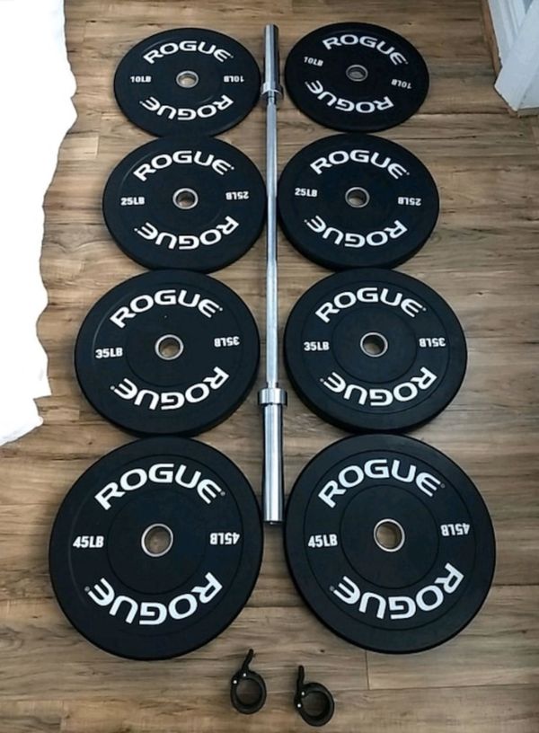 BRAND NEW ROGUE BUMPER PLATE SET for Sale in Monrovia, CA OfferUp