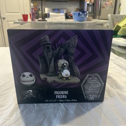Nightmare Before Christmas 30th Anniversary Figurine Statue In Box