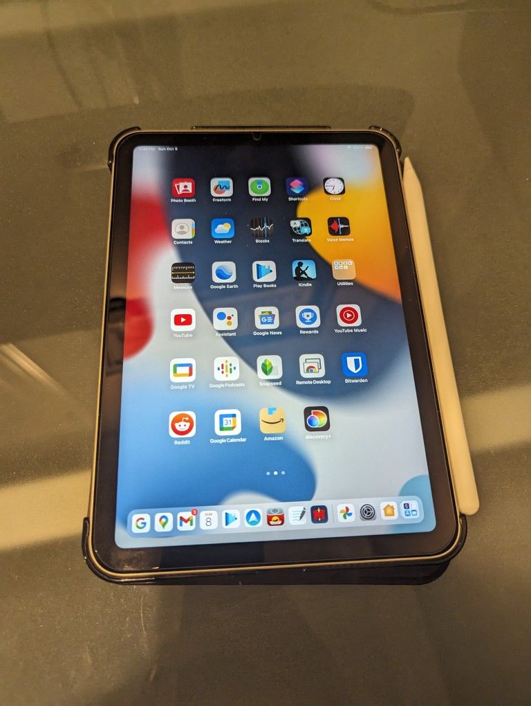 iPad Mini 6 With Apple Pencil 