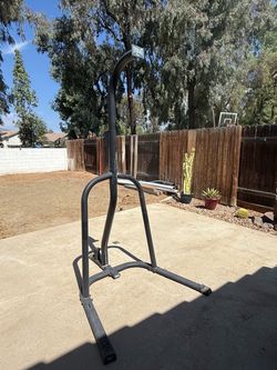 Punching bag stand