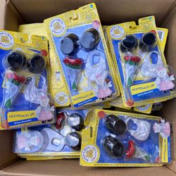New 7” Build A Bear Workshop Bear Accessories Shoes Purse Flowers Stickers 54 Sets for $55