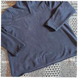 Degrees Navy Fleece Pullover Women's XL