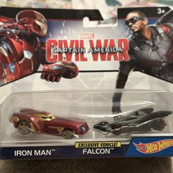 2015 Hot Wheels MARVEL CAPTAIN AMERICA CIVIL WAR 