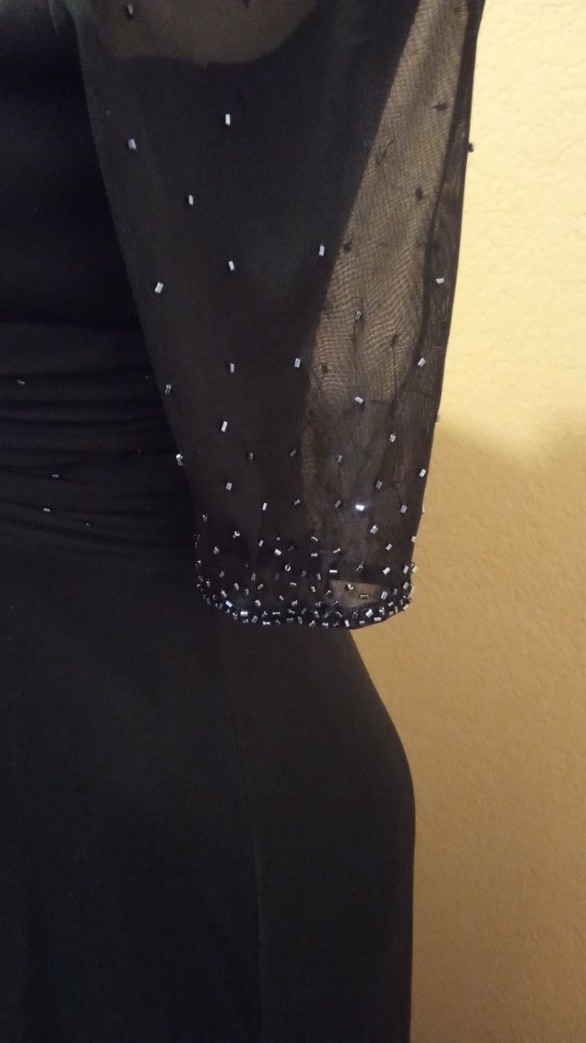 Women's Black Evening Dress Size 6