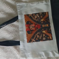 Minnie Mouse Tote Bag Set