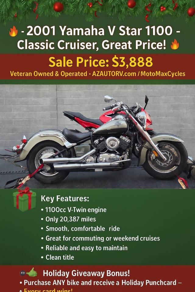 2001 Yamaha Vstar 1100 Classic