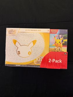 Pokémon TCG Celebrations Elite Trainer Box + 30th Anniversary 2-Pack Kit