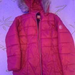 Authentic MK Puffer Jacket [Pink]
