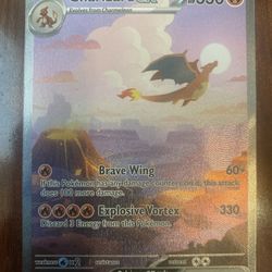 Pokemon Charizard EX 199/165 151 SIR Holo Rare NM/M PACK FRESH🔥