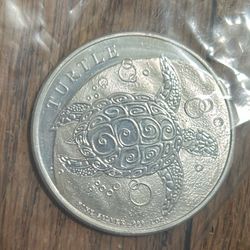Hawksbill Silver Coin