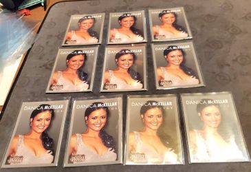 Lot Of 10 Danica McKellar Celebrity CardsWinnie Wonder Years All For $15