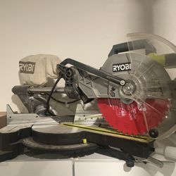 RYOBI 12 in. Chop Saw Sliding Miter Saw