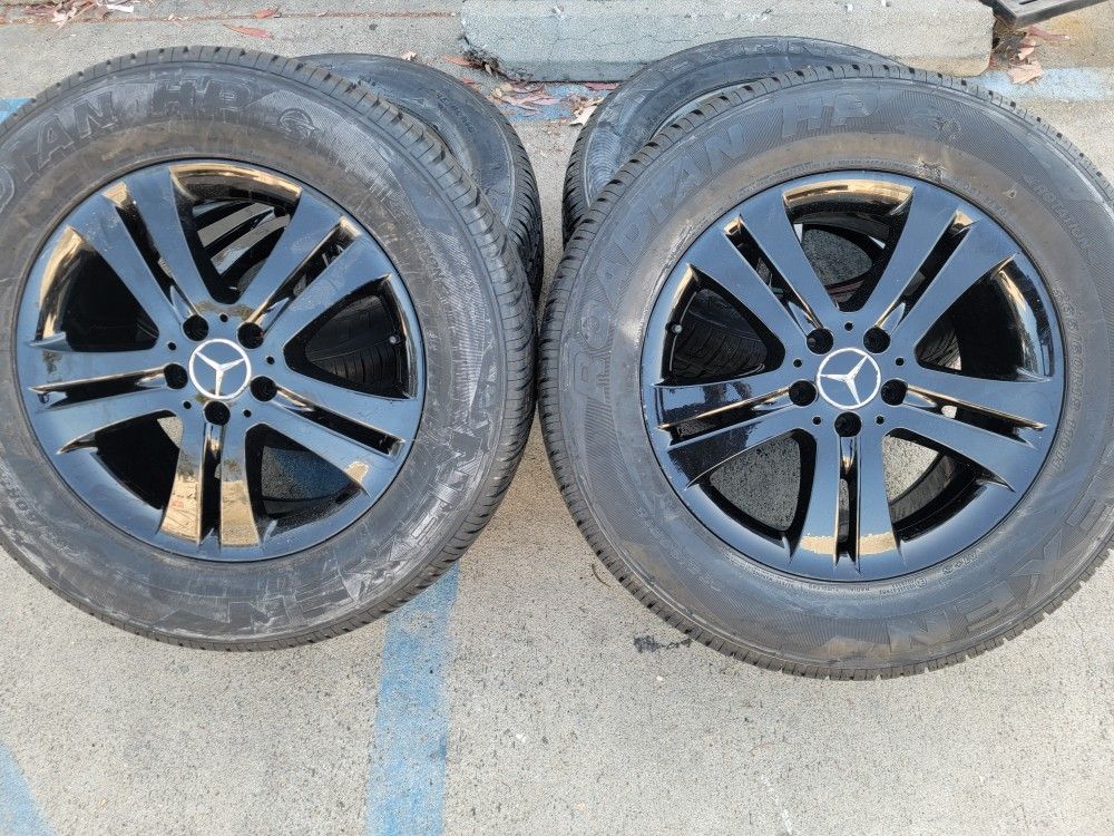 OEM 18" MERCEDES BENZ GL450 Wheels With New NEXXEN Tires