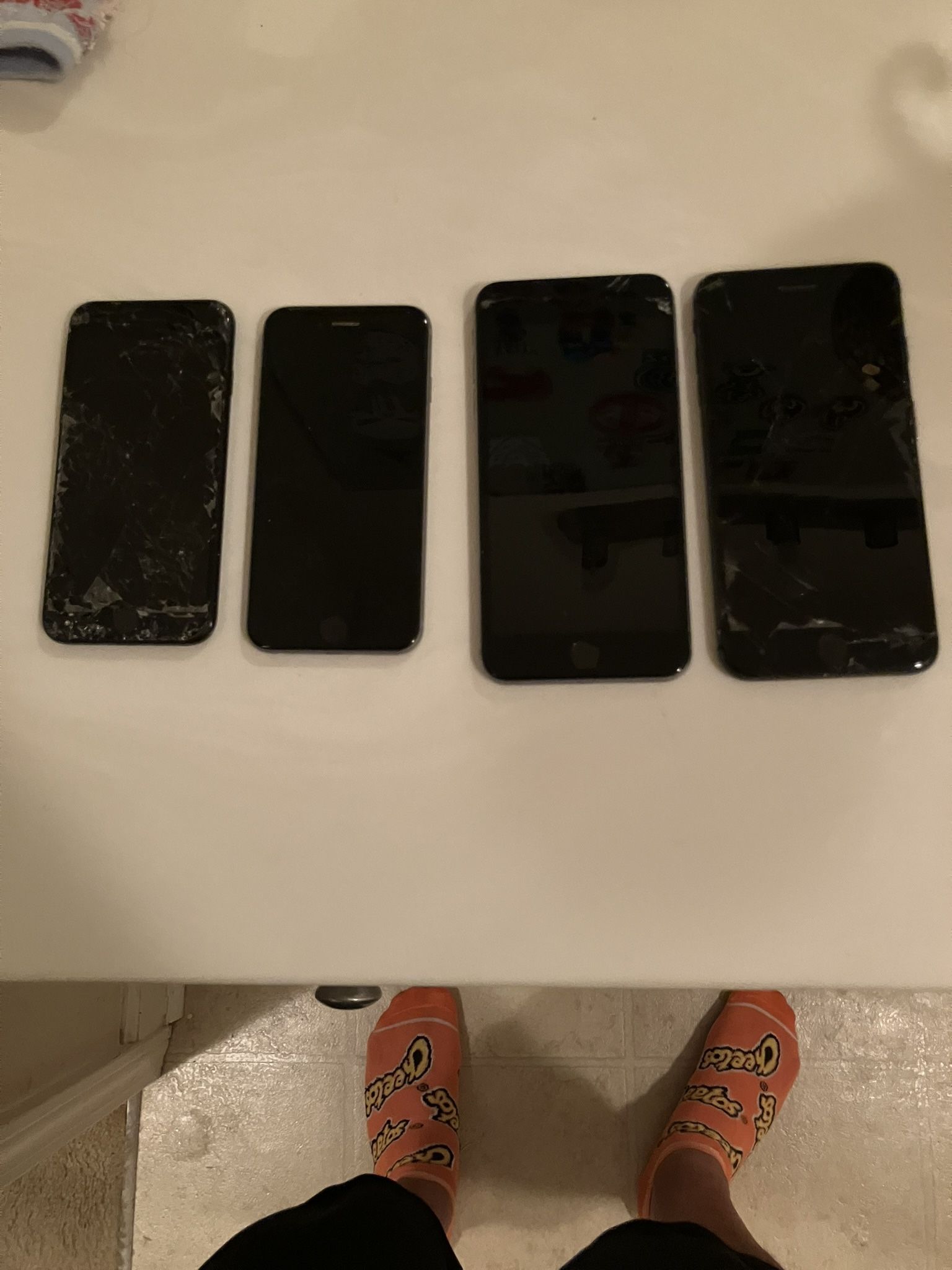 4 iPhones Not Working For Sale