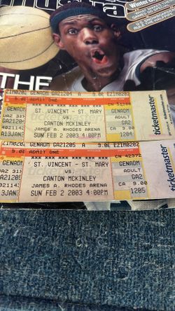 2 Lebron High School Tickets