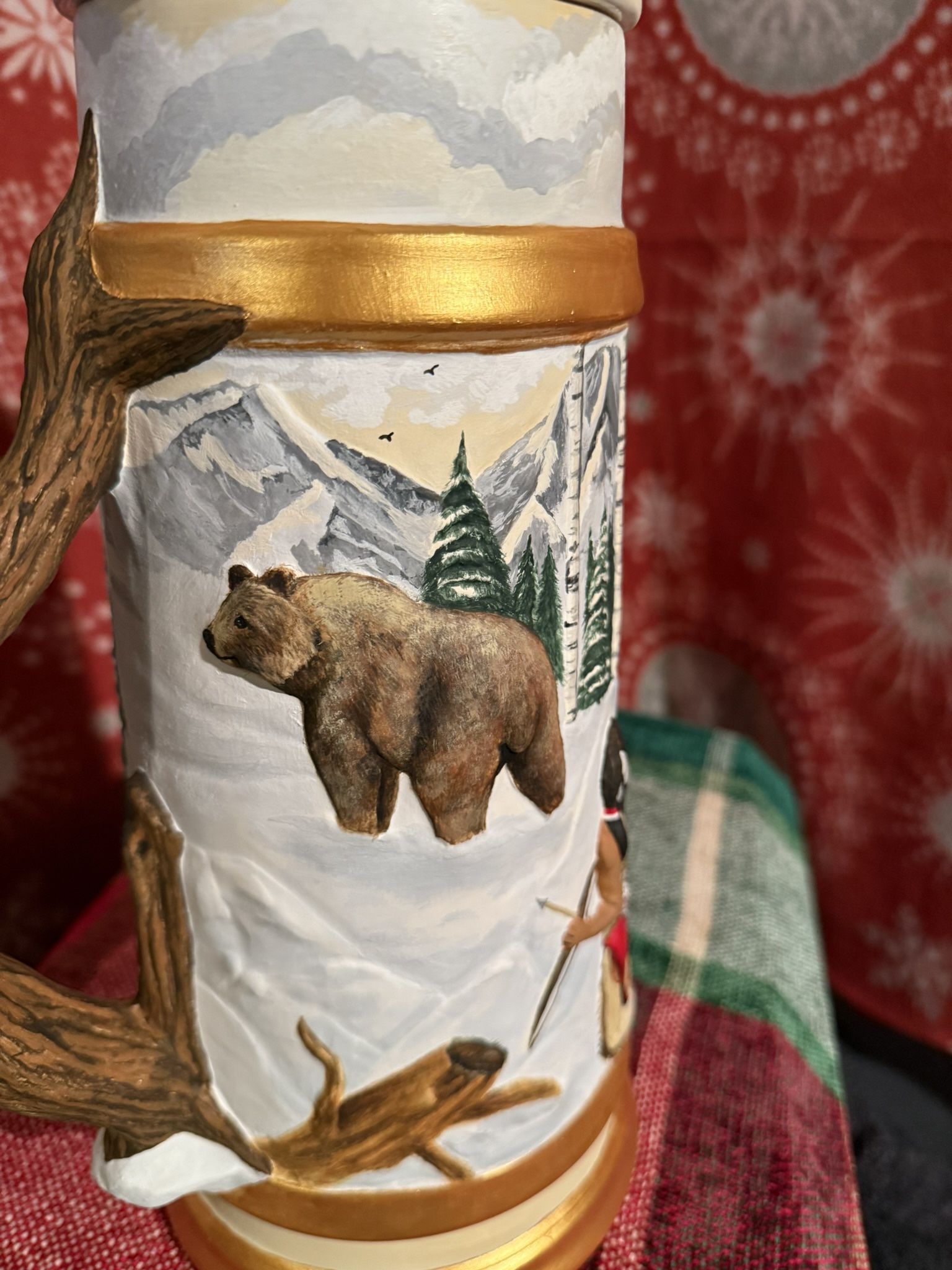 Indian Ceramic Stein