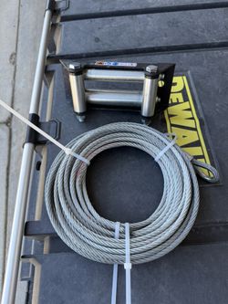 ATV Winch, Cable, And Roller