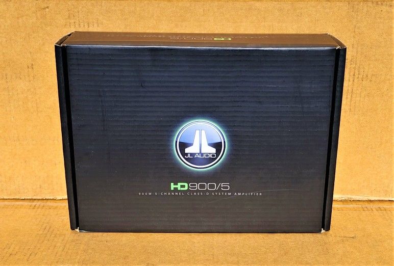 JL Audio High Definition HD900/5 5-Channel Speaker System Amplifier 1800 Watts 🚨 Payment Options Available 🚨 No Credit Needed 🚨
