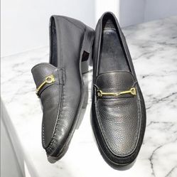 Salvatore Ferregamo Leather Loafers 