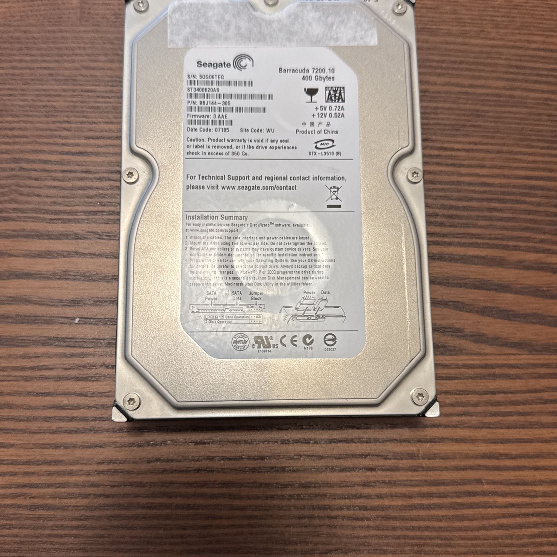 Hard Drives For Desktop Computers