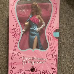 HAPPY BDAY PINK LABEL BARBIE 