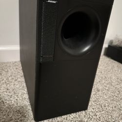 Bose Subwoofer And Speakers And Amp