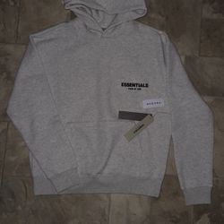 Essentials hoodie light oatmeal  