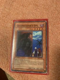 Gravekeeper’s spy Yugioh Card