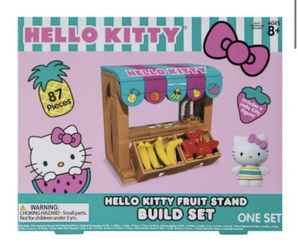 Hello Kitty fruit stand build set