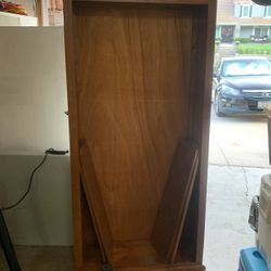 Brown Cabinet or Book Shelf
