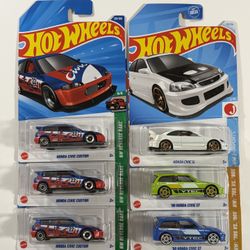 Hot Wheels Civics $5 Each