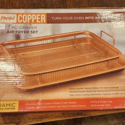 Parini Copper 2 Pc. Air Fryer $20