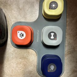 Recordable Dog Talking Buttons Set Dog Training Speaking