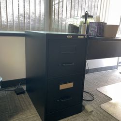 File Cabinet - ULine, vertical 2-drawer