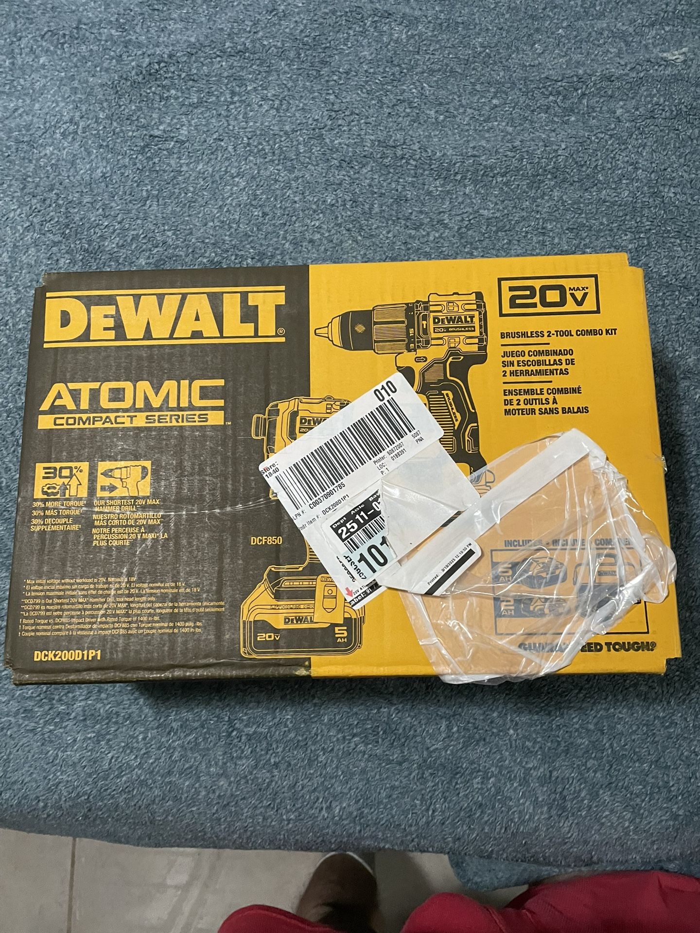 Dewalt Drill + Battery Bundle