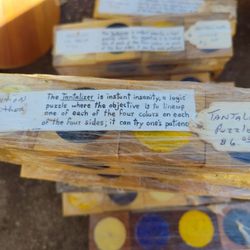 Handmade Wooden Games