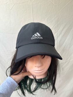 Adidas Adizero Climacool Black Lightweight Relaxed-Fit OSFM Strapback Hat Cap