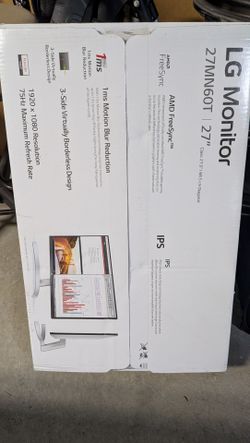 LG 27 inch monitor 27MN60T