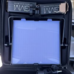 GVM RGB LED Video Light, 800D Studio Light with APP Control Lighting Kit Photography Light 1 Pack with 8 Kinds Scene Lights, 3K CRI 97 LED Pan