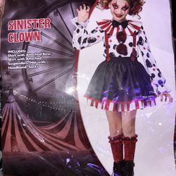 Sinister Clown Costume