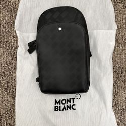Mont Blanc Leather Sling Bag Extreme 3.0