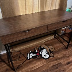 Brown Console Table/Desk